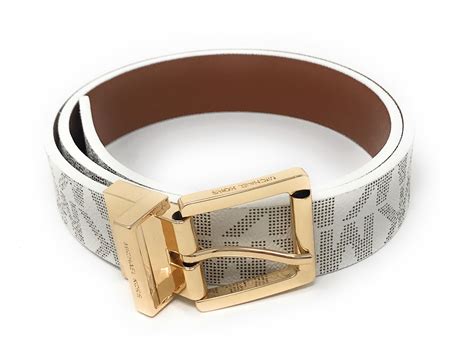 michael kors reversible belt women's